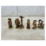 Grouping of Five Goebel Hummel Figurines