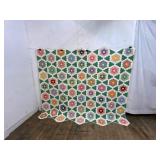Handmade Floral Quilt