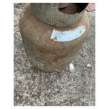 Rustic Propane Tank With Attached Cooker