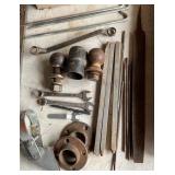 Assorted Hardware, Tools, and Fasteners Lot