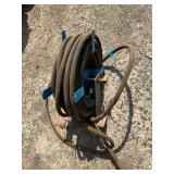 Metal Hose Reel With Heavy-Duty Hose