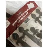 Set of 4 Decorative Garage Door Hardware Kits