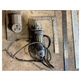 Electric Angle Grinder with Metal Squares