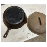 Cast Iron Skillet with Matching Lid