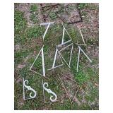 Collection of Metal Brackets and Architectural Sal