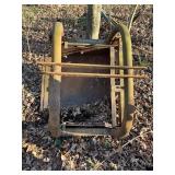 Metal tractor attachment