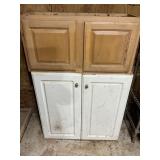 Wood and Laminate Double Door Cabinets