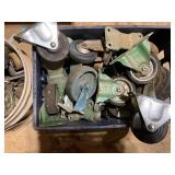 Assorted Metal and Rubber Casters
