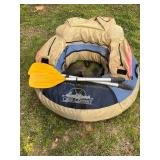 Creek Company Single-Person Float Tube with Oars