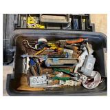 Assorted Electrical Tools and Components in Cases