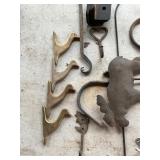 Collection of Miscellaneous Metal Hardware Items