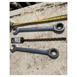 Two Box-End Wrenches and Masonry Drill Bit