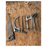 Collection of Hand Saws and Hacksaws