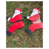 Wooden Santa Claus Lawn Decorations