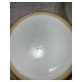 Two Pyrex Glass Mixing Bowls