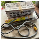 Plastic Sheeting and Industrial Power Strip