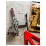 Lot of Hardware Tools Including Clamp and Accessor