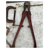 Assorted Metal Tools and Clamps