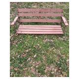 Wooden Outdoor Garden swing