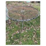 Metal Mesh Outdoor Patio Table