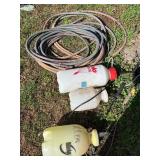 Collection of Garden Sprayers and Hoses