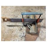 Manual Miter Box Saw with Hand Saw