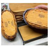 Longaberger Basket Collection With Accessories