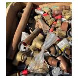 Assorted Brass and Copper Fittings and Components