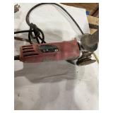 Red Handheld Electric Angle Grinder