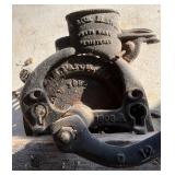 Black Hawk Cast Iron Hand-Crank Corn Sheller, 1903