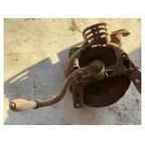 Cast Iron Hand-Crank Corn Sheller
