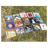 Collection of 16 Vinyl LP Records Assorted Artists
