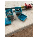 Bar Clamp with Industrial Bits and Storage Boxes