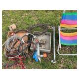 Electrical Equipment Lot with Cables and Control B