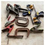 Mixed Lot of Assorted Clamps