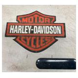 Harley-Davidson Logo Sign and porcelain ï¿½Menï¿½ Plaq