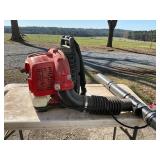 Red Backpack Leaf Blower