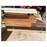 Set of 8 Floating Wall Shelves, Various Materials