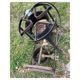 2 metal propane fryers