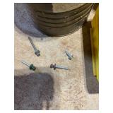 Collection of Metal Screws in Assorted Bins