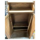 Wooden Cabinet With Shelf and Two Doors