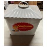 Sunbeam Bread Tin Storage Box with Lid