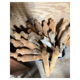 Assorted Salvaged Wooden Table Legs