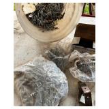 Assortment of Nails, Screws, and Hardware Brackets