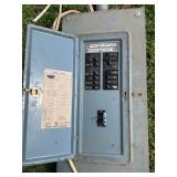 Square D Load Center Electrical Panel