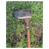 Splitting Maul with metal Handle
