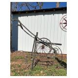 Vintage Cast Iron Plow Frame