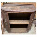 Wooden Shelf Cabinet with Front Panels