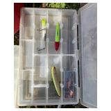 Fishing Gear Set with Tackle Boxes and Net