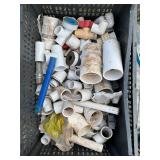Assorted PVC Plumbing Fittings and Components